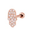 Hamsa Helix Ear Piercing TIP-3320